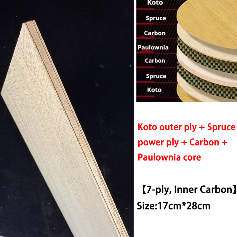 Table Tennis Logo - Koto DIY Masa Tenisi Blade Ahşap