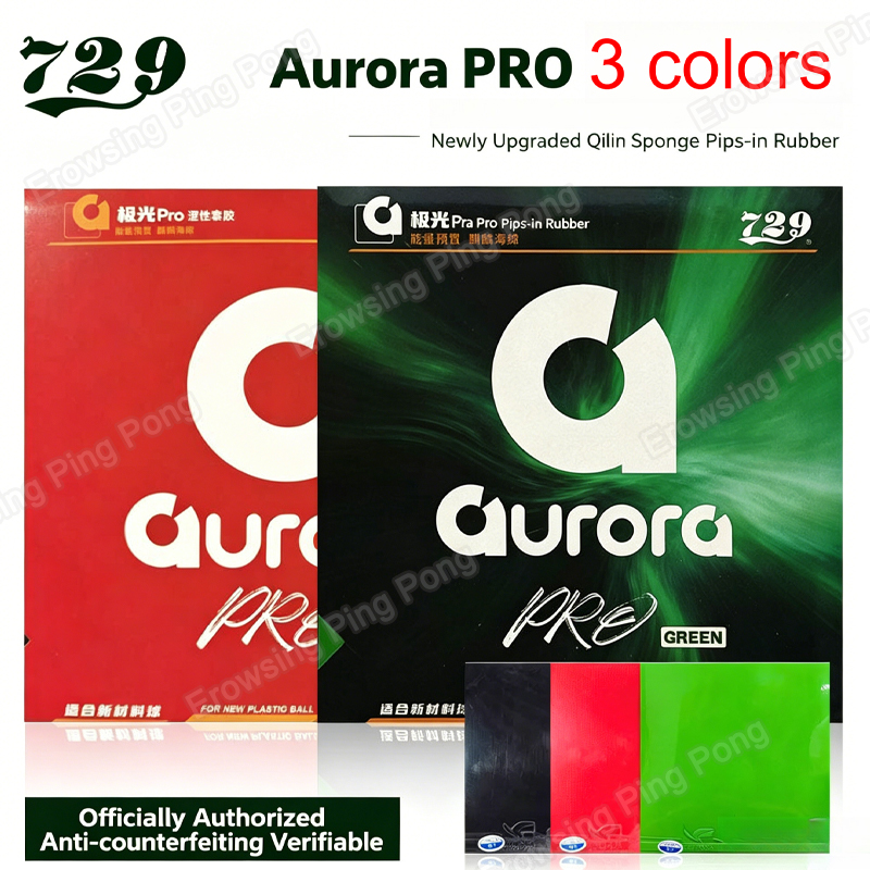 Table Tennis Pro - 729 AURORA PRO Masa Tenisi Lastik