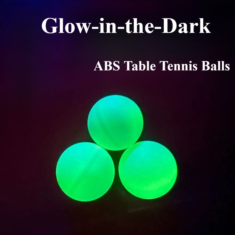 Table Tennis Game Pc - Işıltılı Masa Tenisi Topları Karanlıkta Parlayan