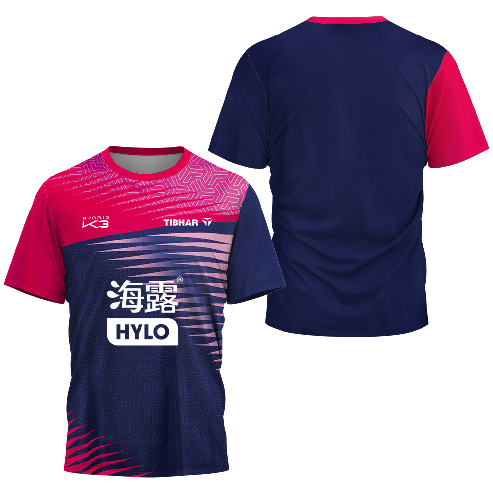 Table Tennis Jersey - Felix Lebrun 3D Baskı Spor Çabuk