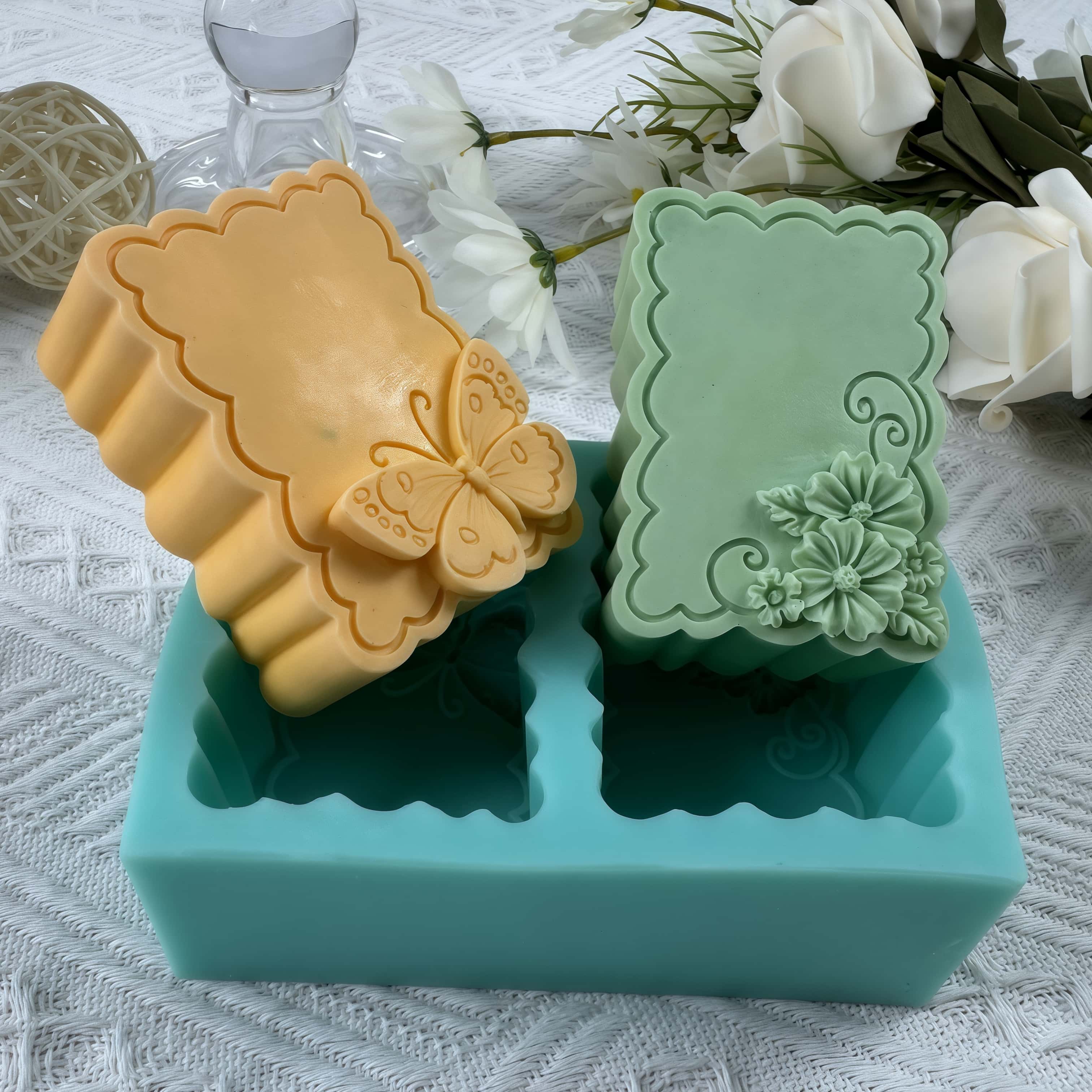 Butterfly Rubber Sheet - Kelebek Çiçek Sabun Kalıbı DIY Silikon