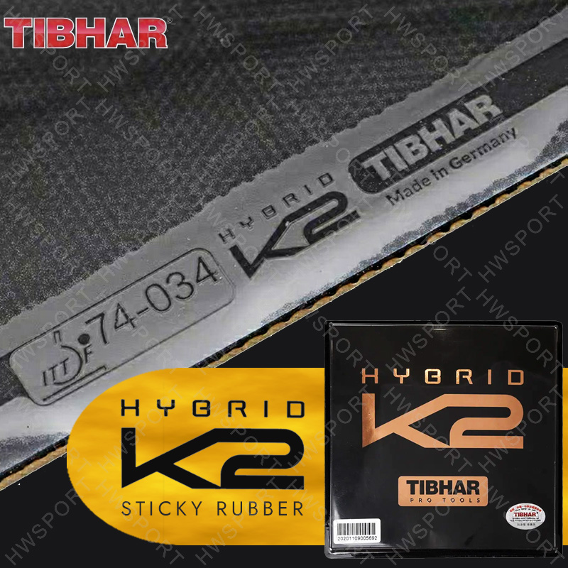 Table Tennis Hybrid Rubbers - TIBHAR hibrid K2 masa tenisi kauçuk