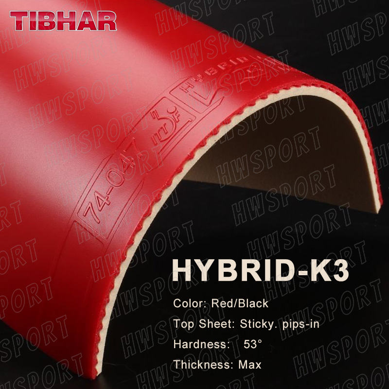 TIBHAR hibrid K3 masa tenisi k - Table Tennis Hybrid Rubbers incelemesi ve fiyatı