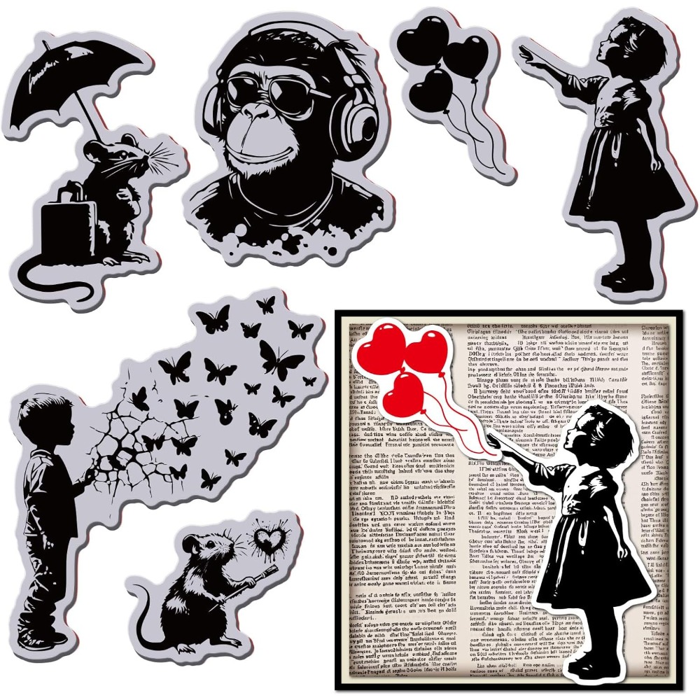 Grafiti Balon Maymun Yapışkanl - Butterfly Rubber Sheet incelemesi ve fiyatı