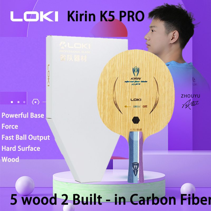 LOKI Kirin K5 PRO 5 Ahşap 2 Da - Table Tennis Pro incelemesi ve fiyatı