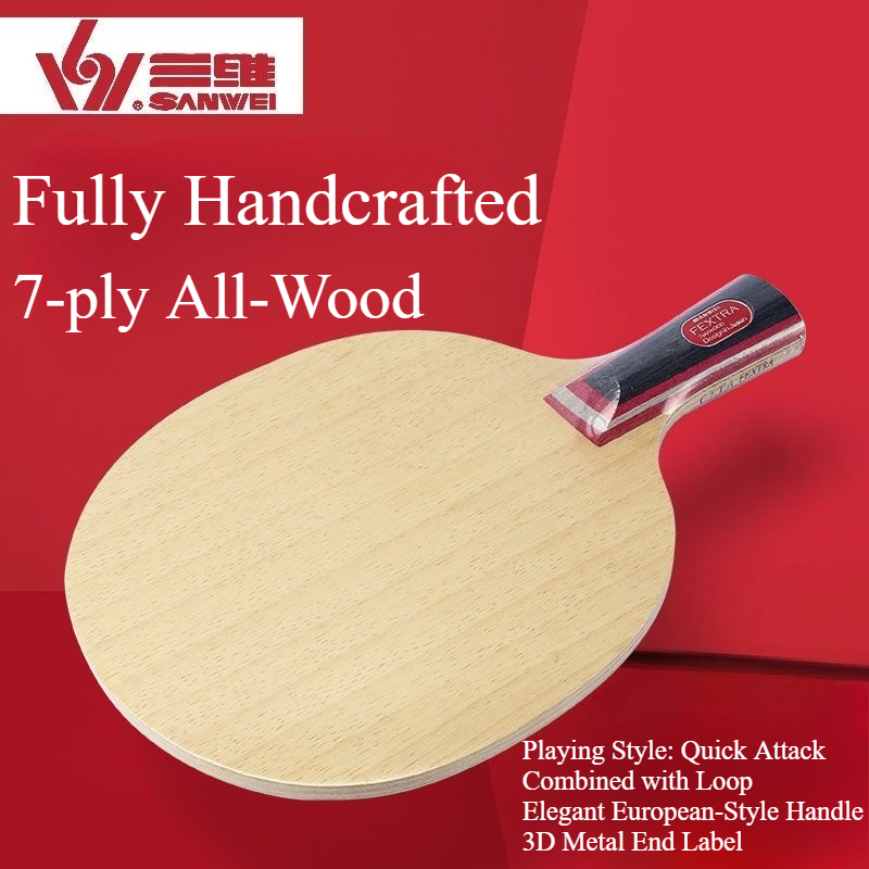 Yeni SANWEI FEXTRA 7 Masa Teni - Table Tennis Bat incelemesi ve fiyatı