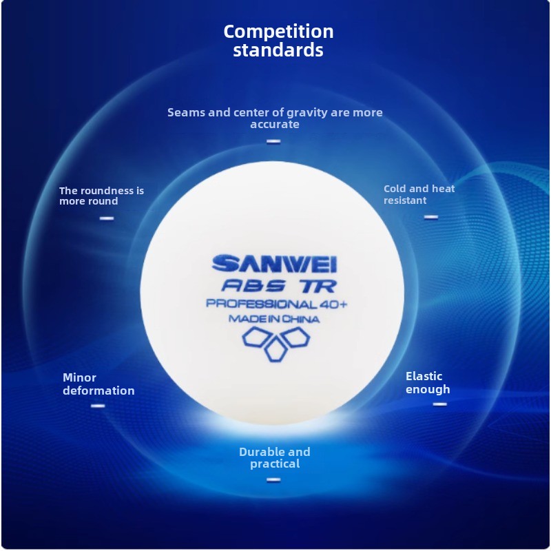 100 adet Sanwei Yeni Malzemele - Table Tennis Game Pc incelemesi ve fiyatı