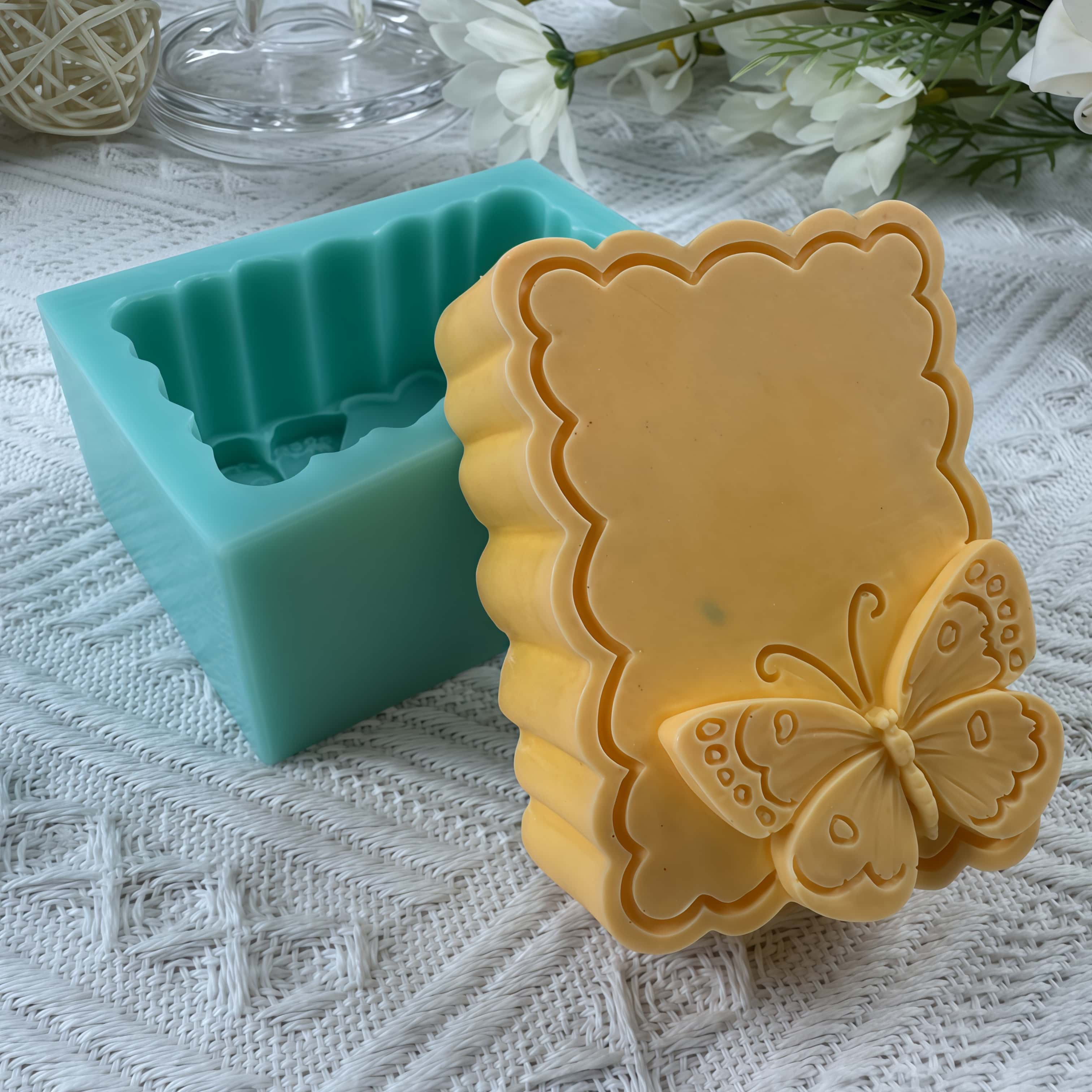 Kelebek Çiçek Sabun Kalıbı DIY - Butterfly Rubber Sheet incelemesi ve fiyatı