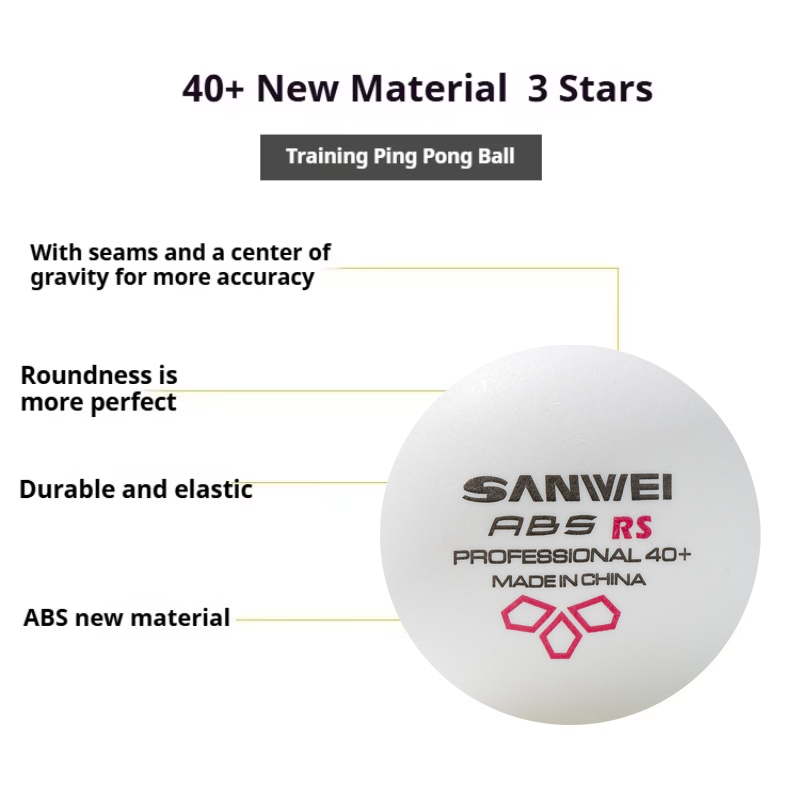 SANWEI RS40+ 3 Yıldızlı Masa T - Table Tennis Game Pc incelemesi ve fiyatı