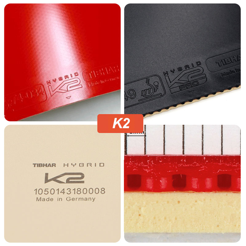 Orijinal Tibhar hibrid K1 Pro  - Table Tennis Hybrid Rubbers incelemesi ve fiyatı