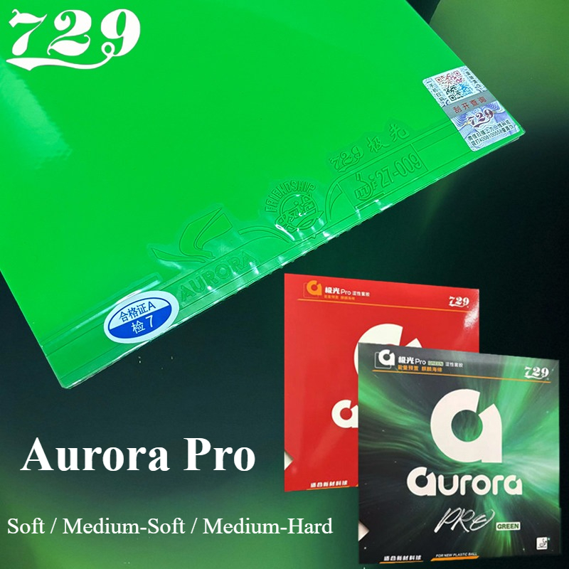 729 Friendship Aurora Pro Yeşi - Table Tennis Pro incelemesi ve fiyatı
