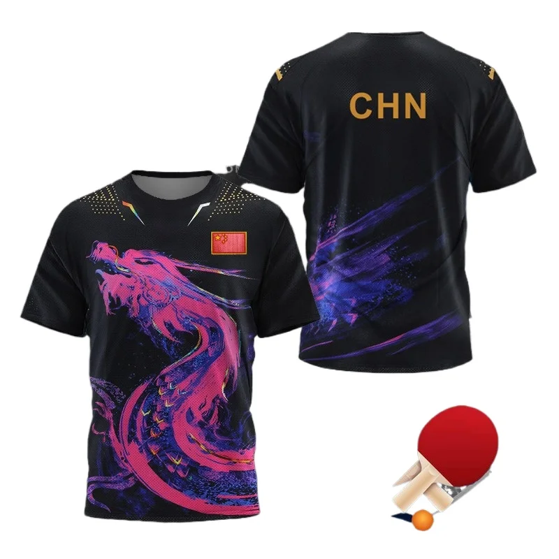 ÇİN Ejderha Masa Tenisi Grafik - Table Tennis Jersey incelemesi ve fiyatı