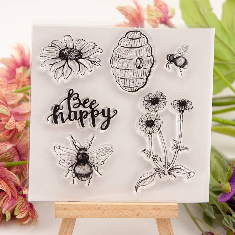 Arı Mutlu Şeffaf Pullar Kelebe - Butterfly Rubber Sheet incelemesi ve fiyatı